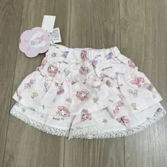 しまむら マイメロディ サンリオ フリルキュロット 90