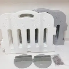【専用スタンド付き】カラズ caraz ベビーサークル 8枚セット