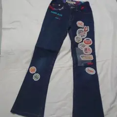 メルカリ便❤️ エンジェルブルーのおしゃれでかわいい❤デニム ズボンM150