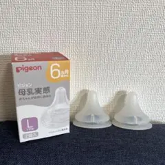 母乳実感乳首Ｌ2個入り