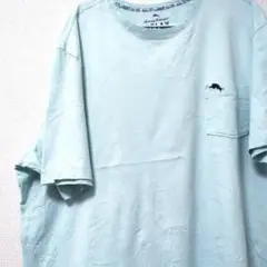 【訳あり】RELAX　ヴィンテージ　メンズ　Tシャツ　ブルー　XXL　古着