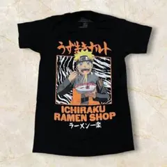 【NARUTO ナルトTシャツ アニメ ラーメン一楽 スモールサイズ S】