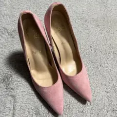 Christian Louboutin パンプス ピンク スエード ベロア