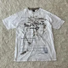 【PRACT】半袖プリントTシャツ カットソー 綿100%【L】