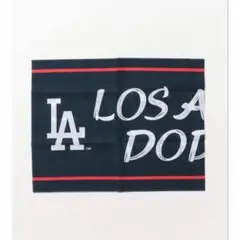 新品　MLB 手ぬぐい　ハンカチ　ハンドタオル　ブルー　ロサンゼルスドジャース