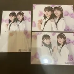 乃木坂46 生写真　12周年記念 2shot ver 川﨑桜　小川彩3コンプ