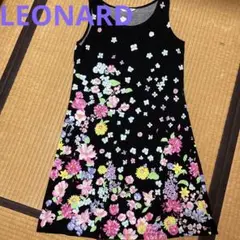 レオナール スポーツ LEONARD SPORT ワンピース サイズ40 美品