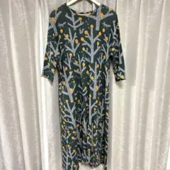 【完売品】マーブルシュッド　ワンピース　Wonder Tree柄