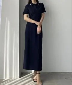 新品◎Louere*ポロワンピース