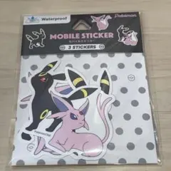 【新品未開封品】ポケモン　エーフィ&ブラッキー　モバイルステッカー