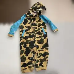 A BATHING APE 迷彩ロンパース 80cm
