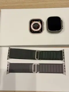 Apple Watch Ultra グリーンアルパインループ