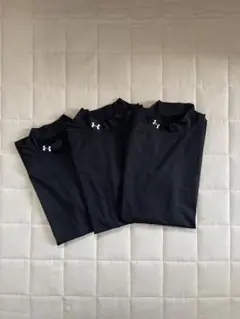 Under Armour アンダーシャツブラック L　3枚セット