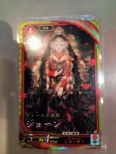 【3点以上購入でメルカリ便発送】 英傑大戦 新カード SRジョーン 当日発送