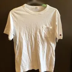 Champion ホワイト Tシャツ Mサイズ