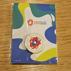 【新品】EXPO2025 ピンバッジ色差し ミャクミャク・ウインク