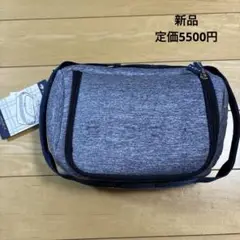 新品　FIDRA　ラウンドポーチ　ゴルフ　ネイビー