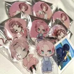 ぷりぷら しう グッズセット 缶バッジ アクキー チェキ