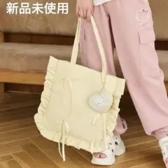 AngeCharme 辻希美 キティちゃん フリルトートバッグ 【新品未使用】