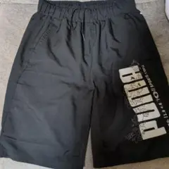 PUMA DRYCELL 黒ハーフパンツ 160