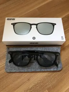 【着用数回】IZIPIZI SUN #E Black サングラス