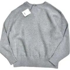 別注品　BODHI ビンテージスウェット風　裏毛カシミヤ　ニット