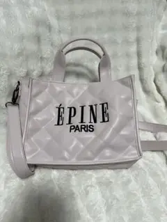 ÉPINE エピヌ ムック本 キルティングトートバッグ　ピンク
