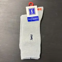 【新品】Yves Saint Laurent グレー ソックス