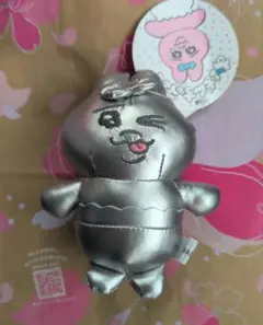 しまむら　おぱんちゅうさぎ　マスコットチャーム　ぬいぐるみチャーム　新品タグ付き