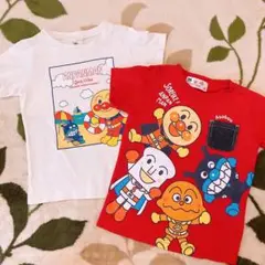 アンパンマン　バイキンマン　半袖Tシャツ　9095