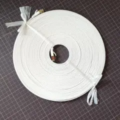 CAT.7 フラットLANケーブル RoHS準拠 20m 白