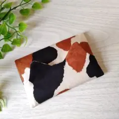 猫耳付きティッシュケース 三毛猫柄