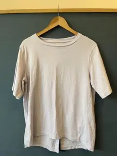 unfil 薄紫 半袖 Tシャツ