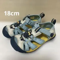 KEEN ブルーサンダル　18cmキーン