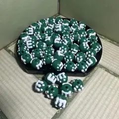 Mビーズ 山田ビーズ 50個＋α 緑