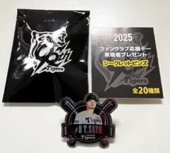 阪神タイガース 佐藤輝明選手 ピンズ