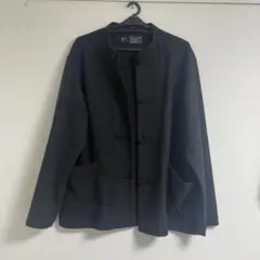 【無印良品】MUJI チャイナ服　結び釦シャツ　ジャケット　LーXLサイズ