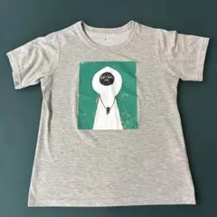 mont-bell グラフィックプリント Tシャツ Mサイズ グレー