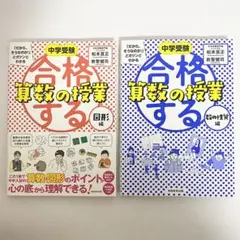 中古本　中学受験　合格する算数の授業　図形、数の性質編　松本亘正　実務教育出版