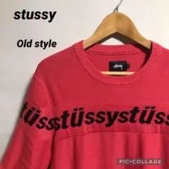 《美品》stussy ロングニット S 送料無料
