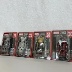 【4個セット】MARVEL ベアブリック BE@RBRICK 一番くじ