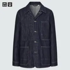 UNIQLO U オーバーシャツジャケット（デニム） Lサイズ　ユニクロ