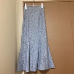 トッコクローゼット マーメイド 花柄刺繍ロングスカート♡