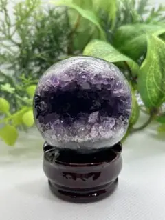 ❤️人気もの　⭐️アメジスト♡笑口♡台座つき⭐️置物