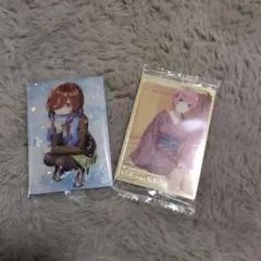 【未開封】五等分の花嫁　ウエハース