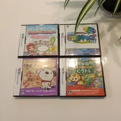 ニンテンドーDSソフト 4本セット学習系