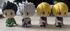 HUNTER × HUNTER ガチャガチャ すわらせ隊 4点まとめ売り