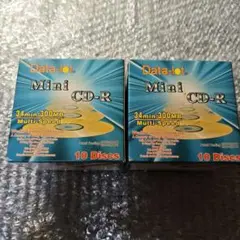 Data-lot Mini CD-R 300MB 10枚入り✕2（新品未使用）