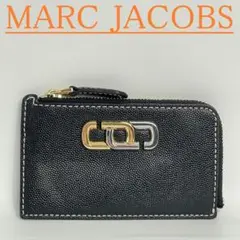 【人気】MARCJACOBS マークジェイコブス パスケース 黒 ロゴ