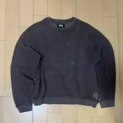 美品　Stussy メッシュセーター L 黒 2025年最新】stussy メッシュニットの人気アイテム - メルカリ